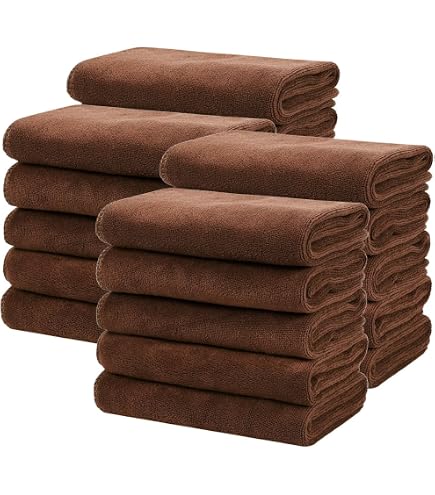 Amazon｜フェイスタオル 業務用 12枚セット 34×86cm 240匁 色落ちし